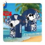 Auburn Tigers and Snoopy Custom Name Hawaiian Shirt – Stylish Summer Button Up for Men & Women