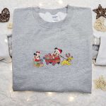 Baby Mickey Mouse Christmas Embroidered Sweatshirt – Disney Characters Shirt Best Gift Ideas Baby Mickey Mouse Christmas Embroidered Sweatshirt – Disney Characters Shirt Best Gift Ideas