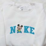 Baby Mickey Mouse x Nike Embroidered Shirt – Cartoon Disney Nike Shirt Baby Mickey Mouse x Nike Embroidered Shirt – Cartoon Disney Nike Shirt