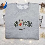 Adorable Baby Mickey x Nike Cartoon Embroidered Tshirt – Disney & Nike Inspired Shirt