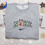 Adorable Baby Mickey x Nike Cartoon Embroidered Tshirt: Disney & Nike Inspired Shirt Adorable Baby Mickey x Nike Cartoon Embroidered Tshirt: Disney & Nike Inspired Shirt
