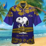Baltimore Ravens & Snoopy Hawaiian Shirt: Fun & Unique NFL Apparel for Fans! Baltimore Ravens & Snoopy Hawaiian Shirt: Fun & Unique NFL Apparel for Fans!
