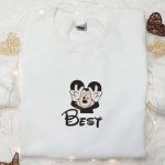 Best Friend Mickey Embroidered T-shirt: Disney Characters Gift Idea