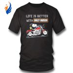 Enhance Your Style with the Best Snoopy Life is Better with Harley Davidson Shirt