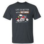 Enhance Your Style with the Best Snoopy Life is Better with Harley Davidson Shirt