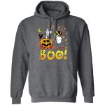 Spooky Fun! Boo Happy Halloween Charlie Brown Woodstock & Snoopy T-Shirt