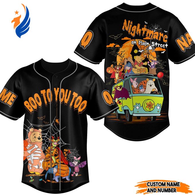 Get in the Game with Boo to You Too! Winnie the Pooh Baseball Jersey – Perfect for Men Women and Kids Get in the Game with Boo to You Too! Winnie the Pooh Baseball Jersey – Perfect for Men Women and Kids