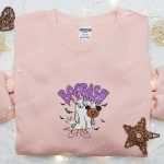 Spooktacular BooBash Daisy Duck & Ghost Mickey Pumpkin Embroidered Shirt: The Best Disney Halloween Gift for Family Spooktacular BooBash Daisy Duck & Ghost Mickey Pumpkin Embroidered Shirt: The Best Disney Halloween Gift for Family