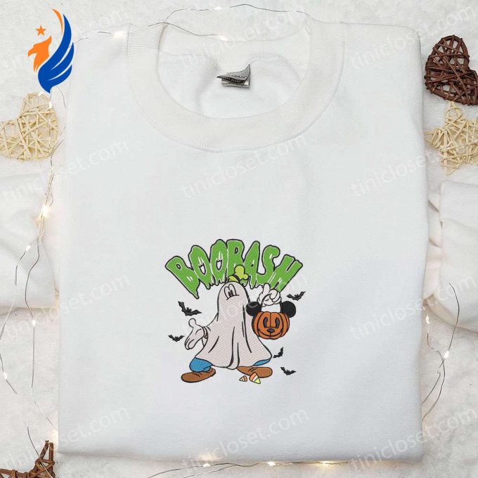 Spooky Fun with Boobash Goofy Ghost Mickey Pumpkin Bat Embroidered Shirt – Perfect Disney Halloween Shirts! Spooky Fun with Boobash Goofy Ghost Mickey Pumpkin Bat Embroidered Shirt – Perfect Disney Halloween Shirts!