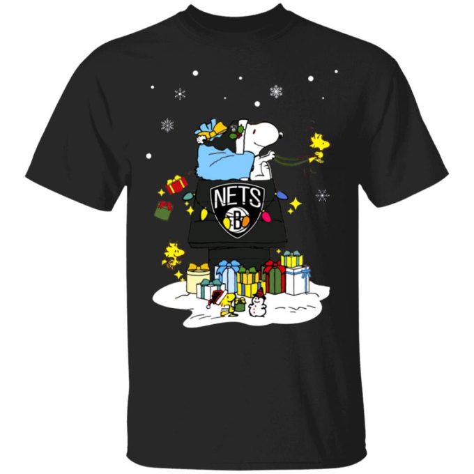 Get Festive with Brooklyn Nets Santa Snoopy Christmas Shirt – Spread Holiday Cheer! Get Festive with Brooklyn Nets Santa Snoopy Christmas Shirt – Spread Holiday Cheer!