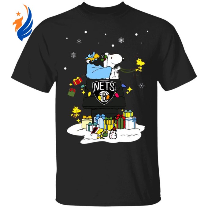 Get Festive with Brooklyn Nets Santa Snoopy Christmas Shirt – Spread Holiday Cheer! Get Festive with Brooklyn Nets Santa Snoopy Christmas Shirt – Spread Holiday Cheer!