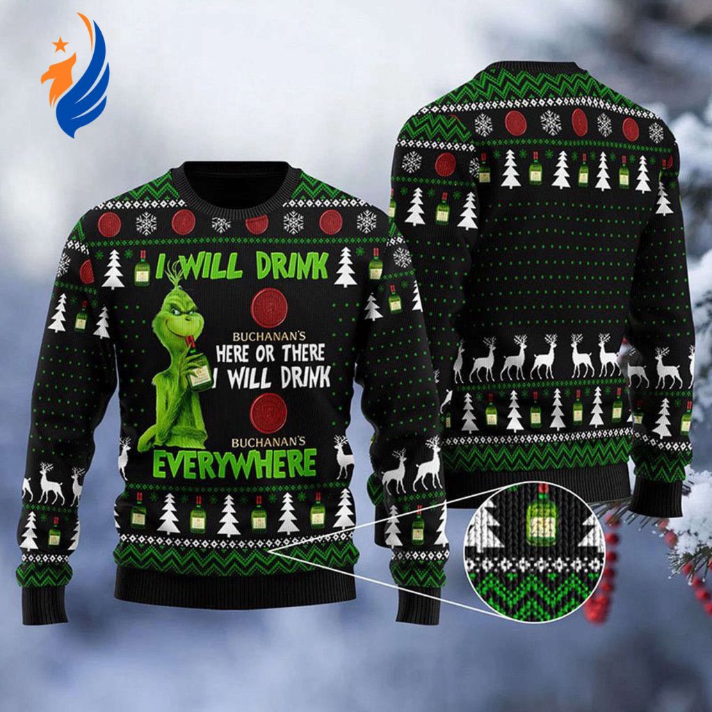 Get Festive with Buchanan Grinch Ugly Sweater – Perfect for Any Occasion! Get Festive with Buchanan Grinch Ugly Sweater – Perfect for Any Occasion!