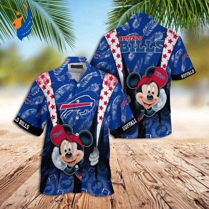 Buffalo Bills Hawaiian Shirt – Bills Mickey Mouse Design for Ultimate Fan Style Buffalo Bills Hawaiian Shirt – Bills Mickey Mouse Design for Ultimate Fan Style