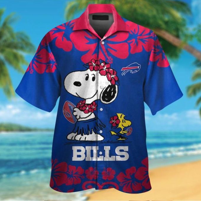 Buffalo Bills & Snoopy Hawaiian Shirt #3 – Stylish NFL Collaboration Shirt for Fans – Limited Edition!