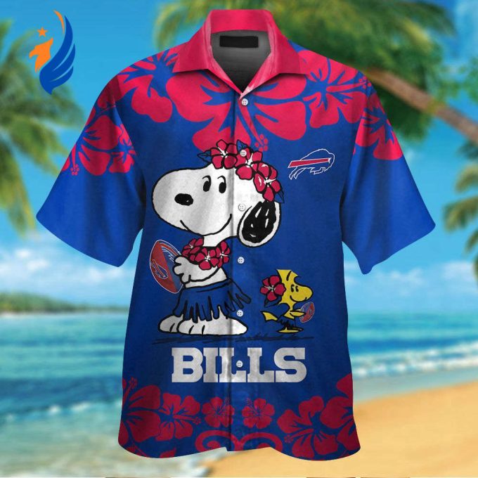 Buffalo Bills & Snoopy Hawaiian Shirt #3 – Stylish NFL Collaboration Shirt for Fans – Limited Edition!