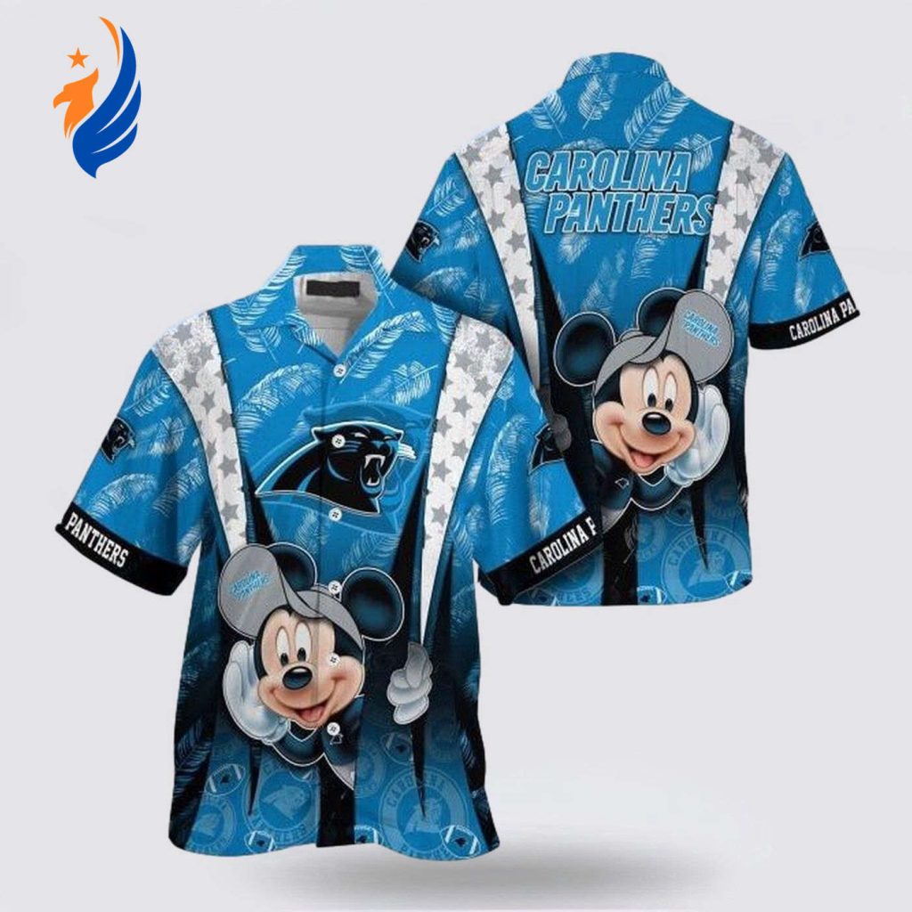 Carolina Panthers NFL Mickey Mouse Hawaiian Shirt: A Must-Have for Fans Carolina Panthers NFL Mickey Mouse Hawaiian Shirt: A Must-Have for Fans