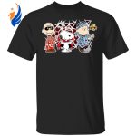 Get Spooky with Charlie Woodstock Linus Snoopy Halloween T-Shirt – Perfect Night Costume for Fun!