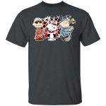 Get Spooky with Charlie Woodstock Linus Snoopy Halloween T-Shirt – Perfect Night Costume for Fun!