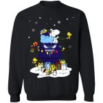 Spread Holiday Cheer with Charlotte Hornets Santa Snoopy Christmas Shirt