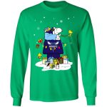 Spread Holiday Cheer with Charlotte Hornets Santa Snoopy Christmas Shirt