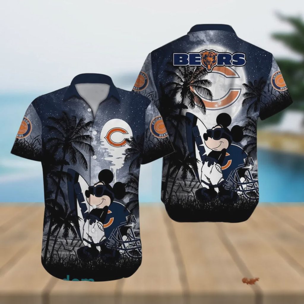 Chicago Bears NFL Mickey Mouse Aloha Summer Hawaiian Shirt – Official Licensed Merchandise Chicago Bears NFL Mickey Mouse Aloha Summer Hawaiian Shirt – Official Licensed Merchandise
