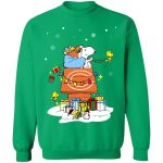 Chicago Bears Santa Snoopy Shirt: Spread Cheer with Merry Christmas Vibes!