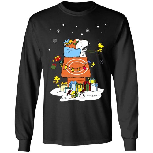 Chicago Bears Santa Snoopy Shirt: Spread Cheer with Merry Christmas Vibes! Chicago Bears Santa Snoopy Shirt: Spread Cheer with Merry Christmas Vibes!