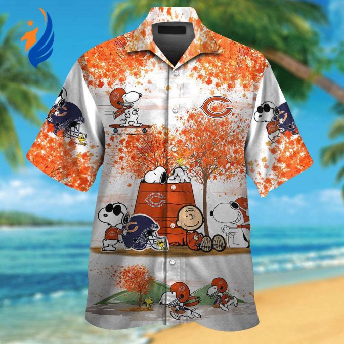 Stylish Chicago Bears & Snoopy Hawaiian Shirt #2: Perfect Blend of Sports & Fun! Stylish Chicago Bears & Snoopy Hawaiian Shirt #2: Perfect Blend of Sports & Fun!