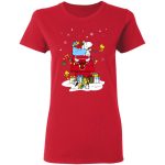 Spread Holiday Cheer with Chicago Bulls Santa Snoopy Shirt – Wish You a Merry Christmas!