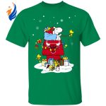 Spread Holiday Cheer with Chicago Bulls Santa Snoopy Shirt – Wish You a Merry Christmas!