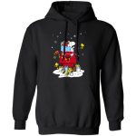Spread Holiday Cheer with Chicago Bulls Santa Snoopy Shirt – Wish You a Merry Christmas!