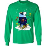 Spread Cheer with Chicago Fire Santa Snoopy Christmas Shirt – Festive and Stylish Holiday Apparel