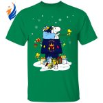 Spread Cheer with Chicago Fire Santa Snoopy Christmas Shirt – Festive and Stylish Holiday Apparel