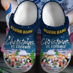 Christmas Is Coming Cute Peanut Snoopy Clogs For Kids And Adults