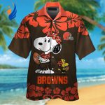 Cleveland Browns & Snoopy Hawaiian Shirt – Perfect Fan Gear for Football Enthusiasts! Cleveland Browns & Snoopy Hawaiian Shirt – Perfect Fan Gear for Football Enthusiasts!
