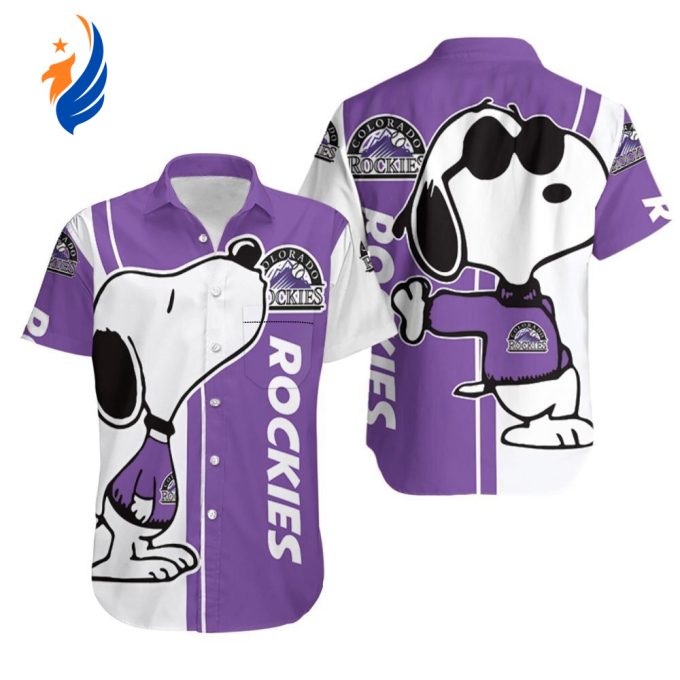 Colorado Rockies Snoopy Lover Hawaiian Shirt – All-over Print Collection