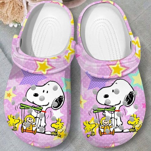 Colorful Clogs Snoopy Stars Clogs For Kids And Adults Colorful Clogs Snoopy Stars Clogs For Kids And Adults