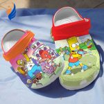 Colorful The Simpsons Clogs Shoes For Kids And Adults Colorful The Simpsons Clogs Shoes For Kids And Adults