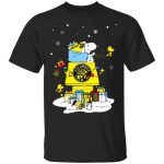 Columbus Crew SC Santa Snoopy Shirt: Spread Christmas Cheer with this Merry Apparel Columbus Crew SC Santa Snoopy Shirt: Spread Christmas Cheer with this Merry Apparel