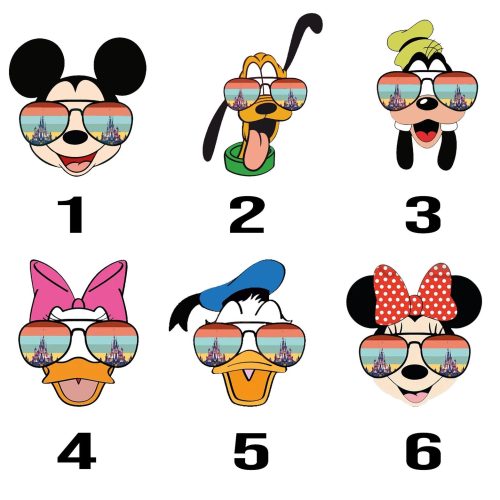 Custom Mickey & Friends Baseball Jersey Minnie Mouse Vacation Shirt Magical Castle Team