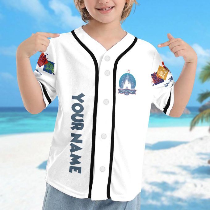 Custom Mickey and Friends Baseball Jersey Team – Personalized Collection for Kids & Adults