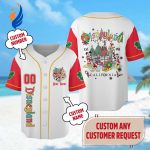 Custom Mickey Mouse Christmas Baseball Jersey – Mickey & Friends Team Minnie Mouse Xmas Party Shirt Magic Kingdom Custom Mickey Mouse Christmas Baseball Jersey – Mickey & Friends Team Minnie Mouse Xmas Party Shirt Magic Kingdom