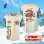 Custom Mickey s Toontown Baseball Jersey Mickey and Friends Team Shirt for Family Trip Theme Park Magic Kingdom Shirt