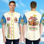 Custom Mickey s Toontown Baseball Jersey Mickey and Friends Team Shirt for Family Trip Theme Park Magic Kingdom Shirt
