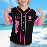 Personalized Minnie & Mickey Mouse Jersey – Custom Name & Number Baseball Tee for Magic Kingdom – Character Basketball Jersey Shirt