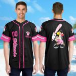 Personalized Minnie & Mickey Mouse Jersey – Custom Name & Number Baseball Tee for Magic Kingdom – Character Basketball Jersey Shirt