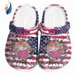 Custom Name Winnie The Pooh Piglet Freedom Splinter Clogs For Kids And Adults