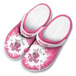 Custom Name Winnie The Pooh Piglet Splash Art Pink Clogs For Kids And Adults Custom Name Winnie The Pooh Piglet Splash Art Pink Clogs For Kids And Adults