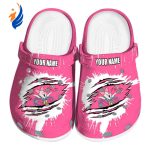 Custom Name Winnie The Pooh Piglet Splash Motif Back Ground Clogs For Kids And Adults