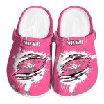 Custom Name Winnie The Pooh Piglet Splash Motif Back Ground Clogs For Kids And Adults